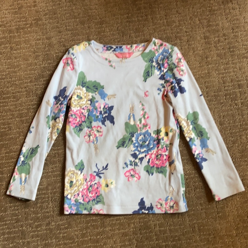 Joules Peter Rabbit Floral Top